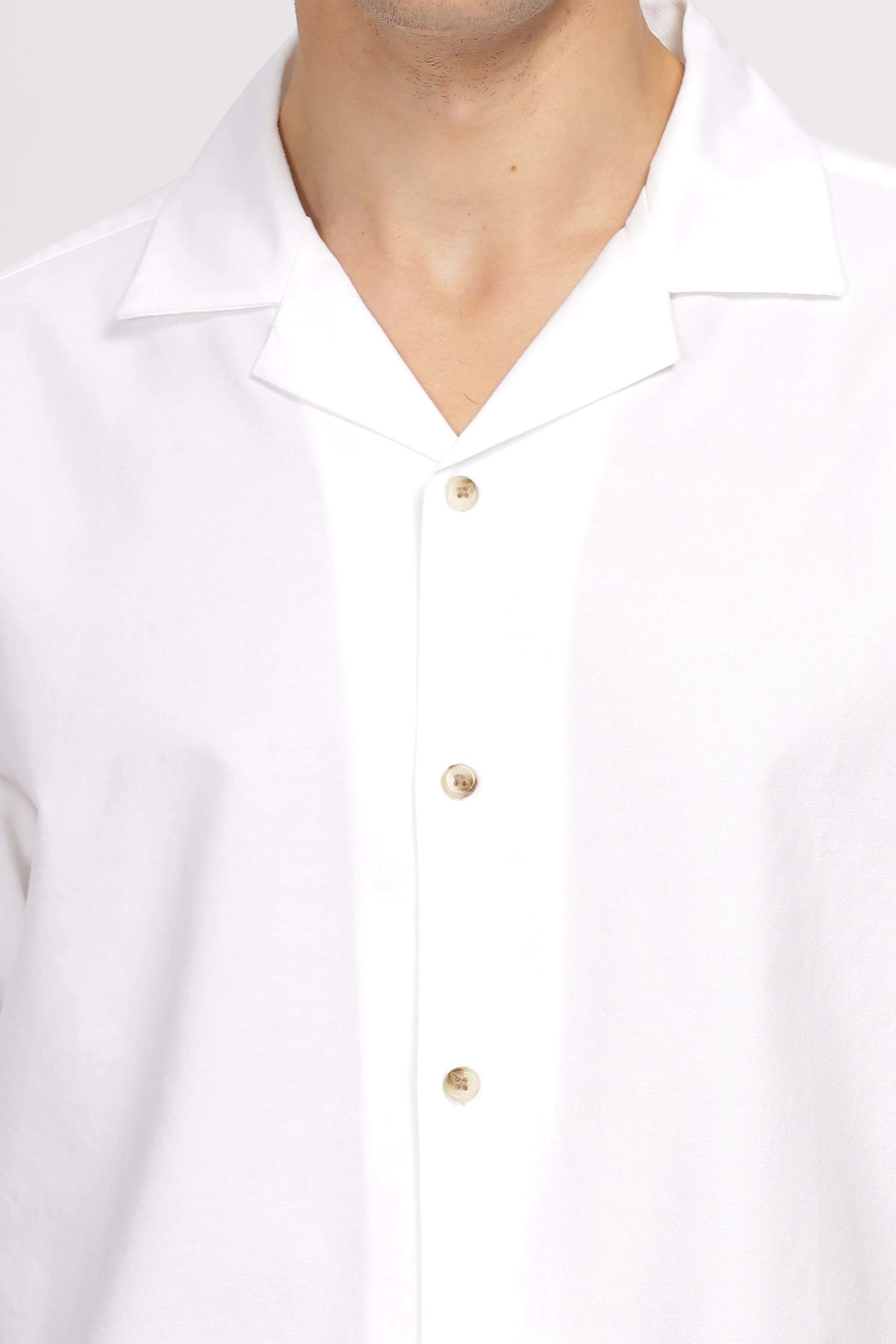 Uri Classic White Oxford Casual Shirt - Image 6